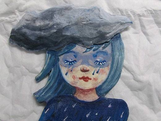 黏土手作 | 雨🌧️ 雪🌨️