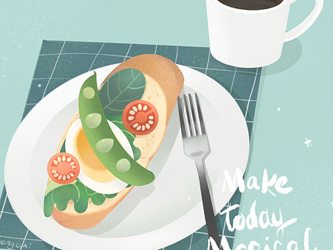 画画早餐做练习～（个人主页-ZMzkyNDEzMDg=） - 创作习作 - 站酷设计师bengtchi王掰掰原创素材 - 站酷ZCOOL