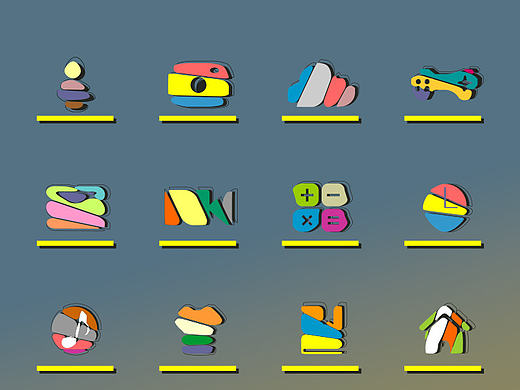 自创“裂”（个人主页-ZMTk0MDc3NDQ=） - 图标 - 站酷设计师脑洞设计原创素材 - 站酷ZCOOL