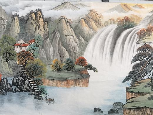 松涛原创作品山水画（十九期）