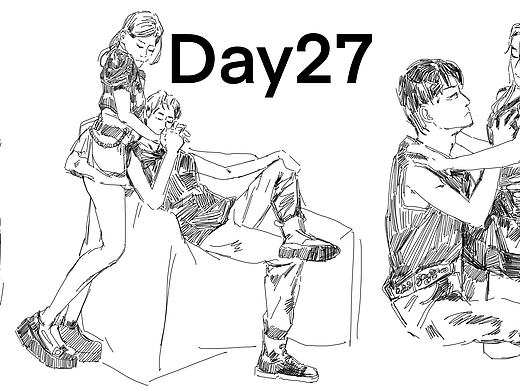 #速写60天挑战赛#