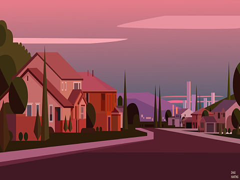 illustration practice 扁平風(fēng)（個(gè)人主頁(yè)-ZMzExMTY0NjA=） - 創(chuàng)作習(xí)作 - 站酷設(shè)計(jì)師ZOE趙原創(chuàng)素材 - 站酷ZCOOL