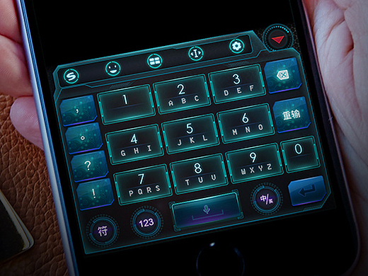 触控未来——搜狗手机按键皮肤