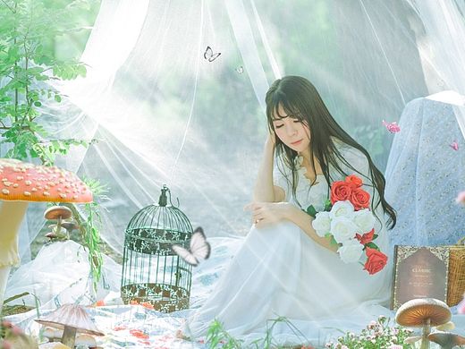 梦游仙境（个人主页-ZMTIzNzYyNDA=） - 人像摄影 - 站酷设计师幻境火焰原创素材 - 站酷ZCOOL