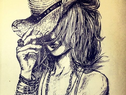 我的手绘本 人物（个人主页-ZMTM2MTk1ODQ=） - 新锐潮流插画 - 站酷设计师小茹的画画世界原创素材 - 站酷ZCOOL