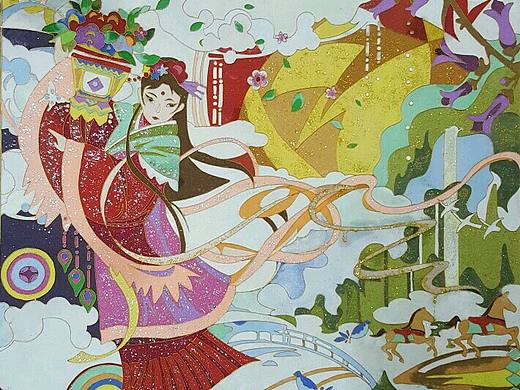 金丝彩沙小仙女（个人主页-ZMTk3MjAwNjA=） - 工艺品设计 - 站酷设计师梦中人呀原创素材 - 站酷ZCOOL