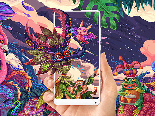 林中的微观世界