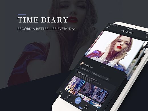 Time diary 一款记录时光的app