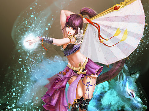 在水晶石学习的时候完美时空比赛的作品