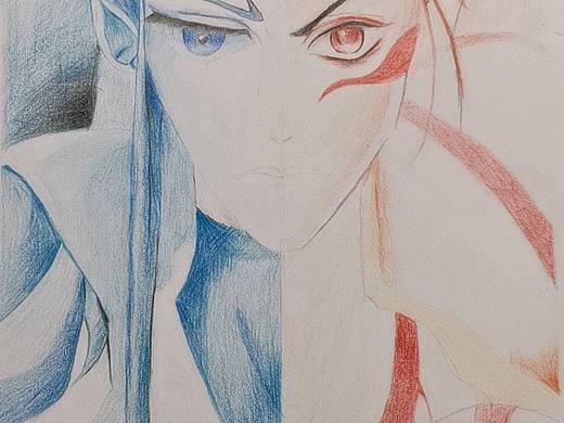 新手彩铅画作