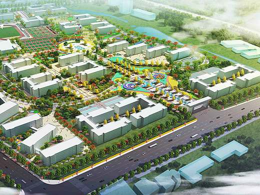 甘肃某大学校园景观设计（投标方案）