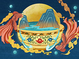 国潮摆件