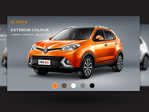 MG GS showroom for Thailand（個人主頁-ZMTU0OTI2NDQ=） - APP界面 - 站酷設(shè)計師crazymanhm原創(chuàng)素材 - 站酷ZCOOL