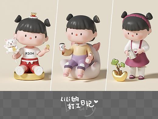 原创潮玩IP设计 | LiLi的打工日记