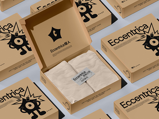 Eccentraica 品牌设计｜希望每个人都能勇敢做自己