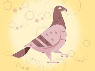 临摹 鸟一只 出处不详了 附上PSD可下载（个人主页-ZMzYyMTYyNA==） - 图案 - 站酷设计师hotking原创素材 - 站酷ZCOOL