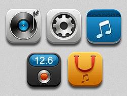 铃声编辑5个小图标