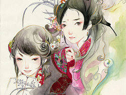 水彩插画