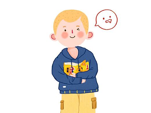 一組可愛的小朋友（個人主頁-ZNDgzNDIwMjQ=） - 藝術(shù)插畫 - 站酷設(shè)計師野獸阿蒙原創(chuàng)素材 - 站酷ZCOOL