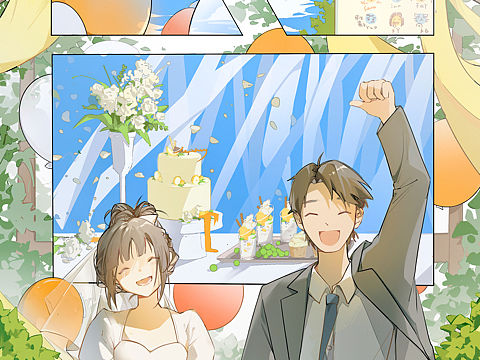 分鏡插畫 wedding（個人主頁-ZNjExMDgyMjA=） - 商業(yè)插畫 - 站酷設(shè)計師水茶碗原創(chuàng)素材 - 站酷ZCOOL
