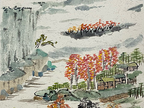 国画山水学生作品辑