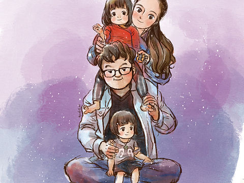 弟弟全家福（個(gè)人主頁(yè)-ZMzE5NTYzODQ=） - 創(chuàng)作習(xí)作 - 站酷設(shè)計(jì)師tamama2db原創(chuàng)素材 - 站酷ZCOOL