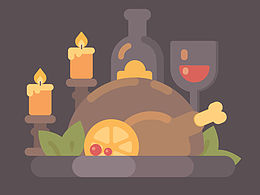 打卡练习-扁平风主观色彩训练