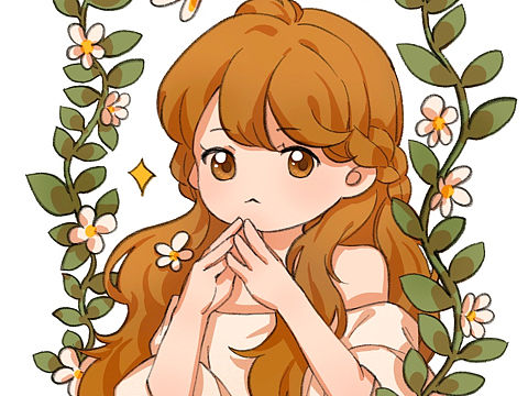 复古小女孩