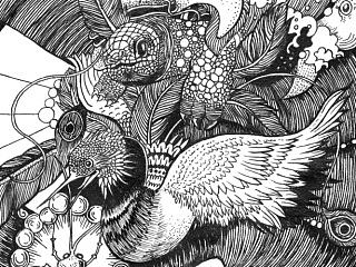 日本艺妓插画~~~临摹