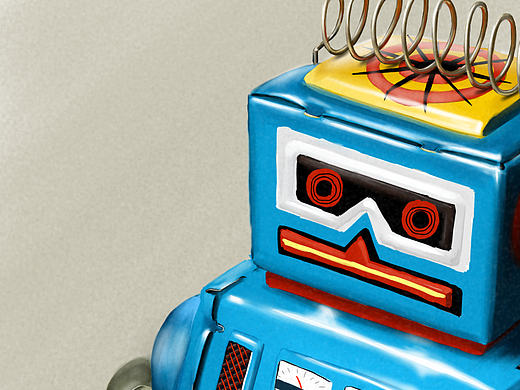 铁皮玩具(机器人)