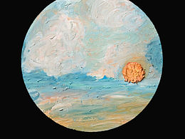 油畫棒風(fēng)景