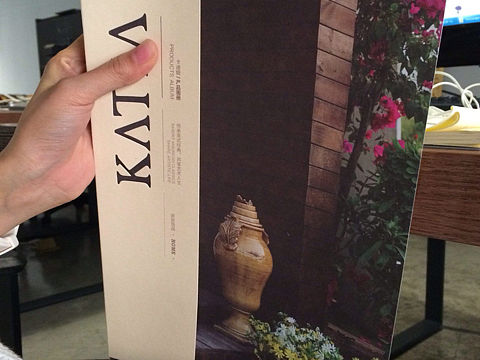 一个家居饰品客户的产品画册拍摄制作