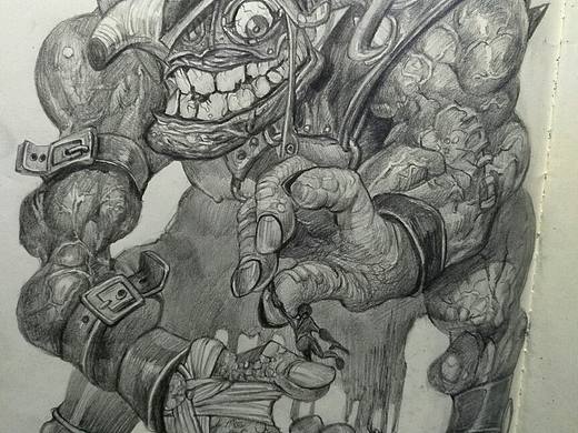 平时的涂鸦（个人主页-ZMTkwOTk1MzI=） - 新锐潮流插画 - 站酷设计师闲鱼不闲原创素材 - 站酷ZCOOL