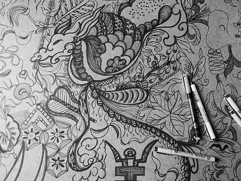 中国元素插画