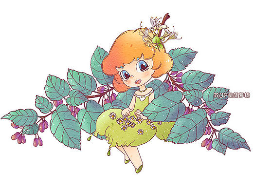 [商插]组合花茶４