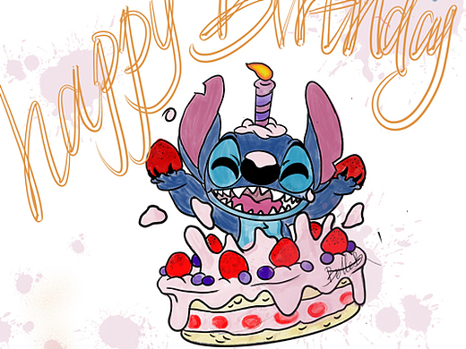 史迪仔之七龙珠篇|插画|儿童插画|bellez_原创作品-站酷zcool