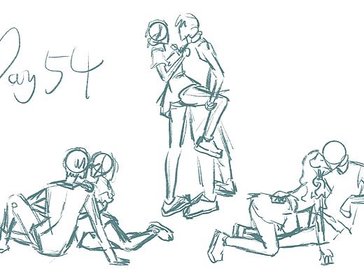 #速写60天挑战赛# Day54@速写班长