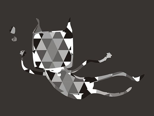 粉色猫