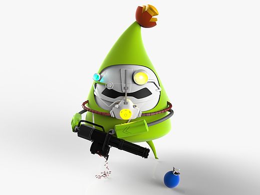 模仿宾果卡通形象大赛作品（开学啦 ，没有以前时间充裕了，非原创，改动了一下）