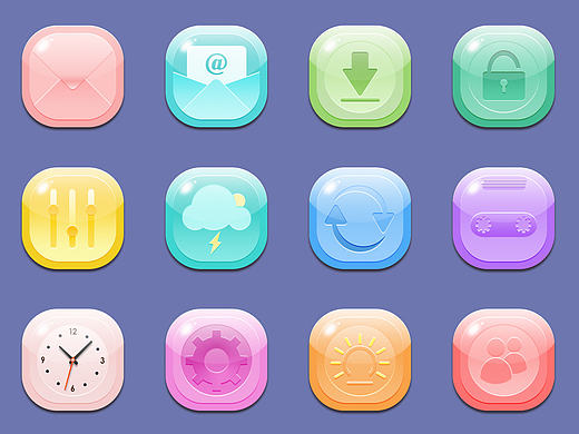 糖果系列APP图标