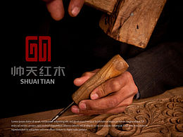 标志设计—帅天红木家具