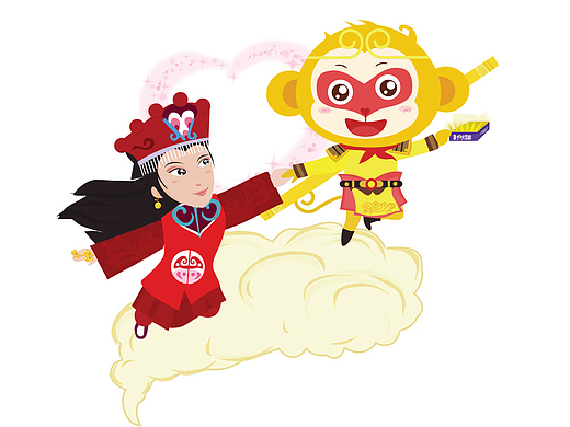 锦云月光宝盒-吉祥物设计