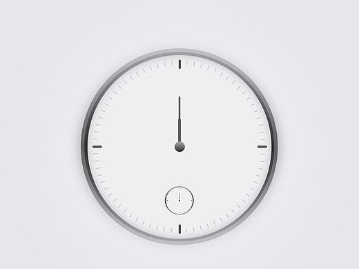 每日一練之時(shí)間轉(zhuǎn)動(dòng)動(dòng)畫（個(gè)人主頁-ZMjE5ODYwNzI=） - 運(yùn)營(yíng)設(shè)計(jì) - 站酷設(shè)計(jì)師海棠花未眠夢(mèng)原創(chuàng)素材 - 站酷ZCOOL