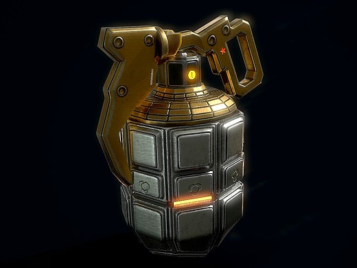 使命召唤系列模型-高爆手雷