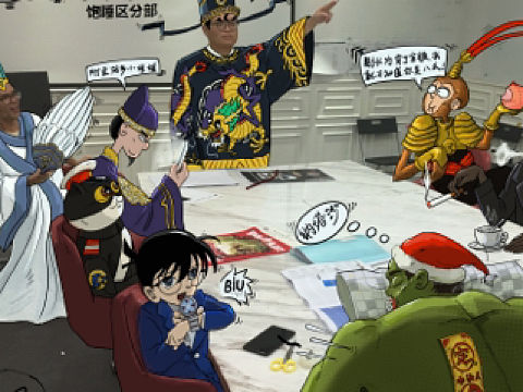神探联盟（个人主页-ZMzgwODE5NTI=） - 创作习作 - 站酷设计师老鬼臣原创素材 - 站酷ZCOOL