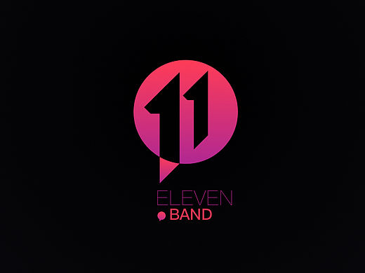 给11乐队设计的logo   （配色方案）