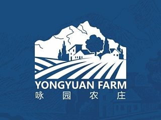 陕西汉中《咏园蓝莓》包装及logo设计