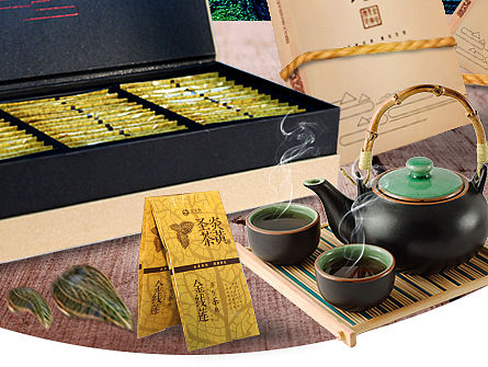 灵芝茶详情页（个人主页-ZMTU1MzY0NjQ=） - 电商 - 站酷设计师橙色调子原创素材 - 站酷ZCOOL