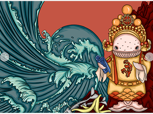 海洋环保作品（个人主页-ZMzIxOTEzNjA=） - 艺术插画 - 站酷设计师bloomlei原创素材 - 站酷ZCOOL