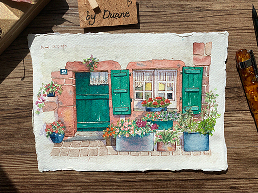 门前的花还在开吗